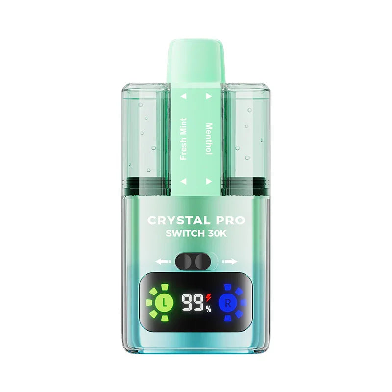 Crystal Pro Switch 30k Vape Kit Fresh Mint / Menthol Flavour