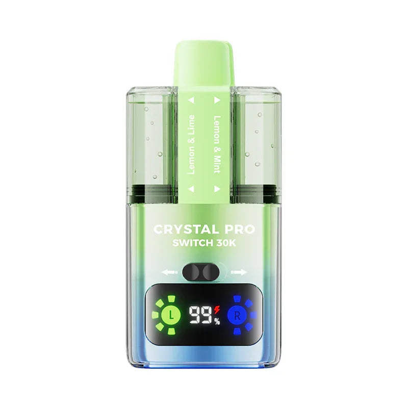 Crystal Pro Switch 30k Vape Kit Lemon Lime / Lemon Mint Flavour