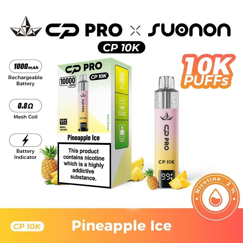 Crystal Pro CP 10K Kit Pineapple Ice Flavour