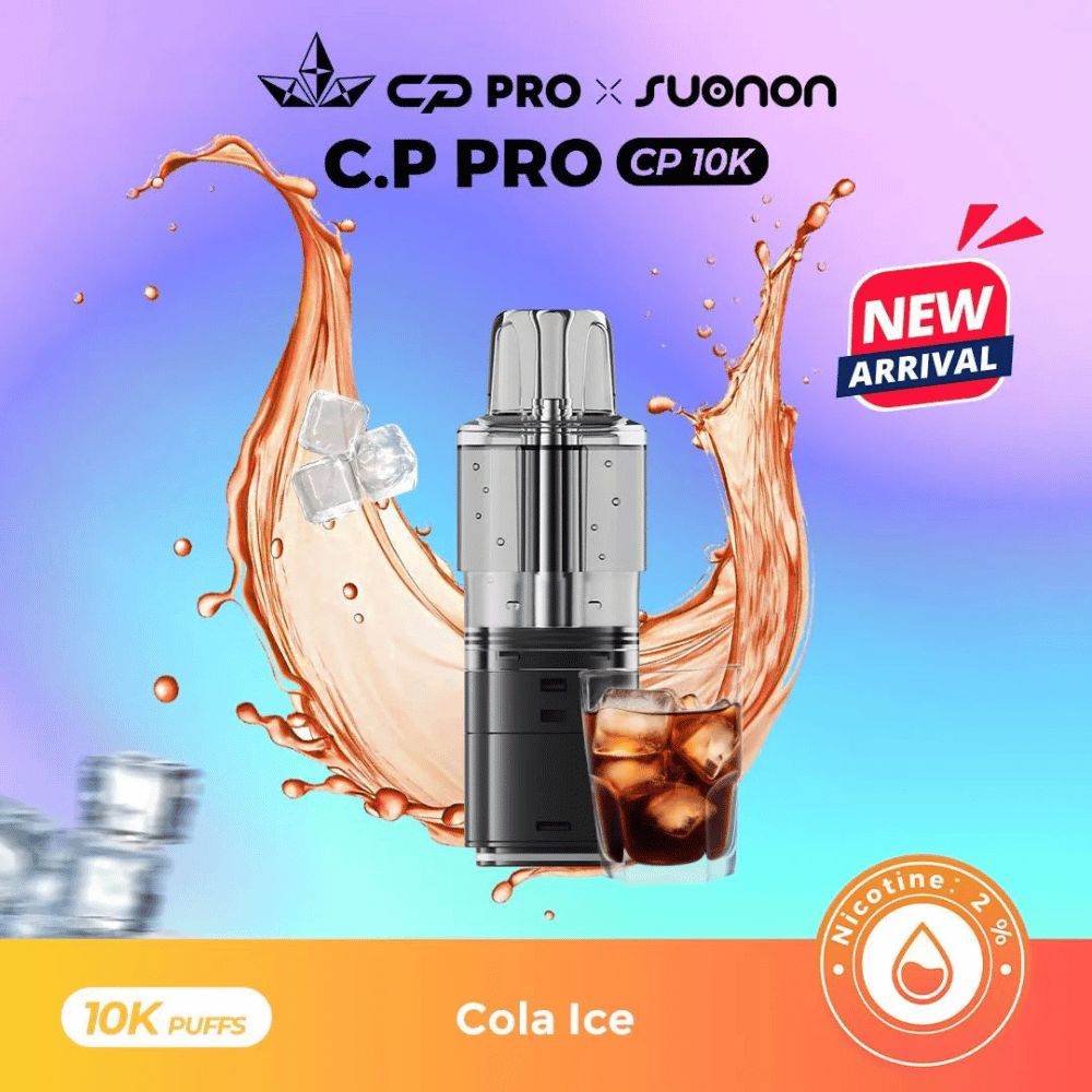 Crystal Pro CP 10k Refill Pods Cola Ice Flavours