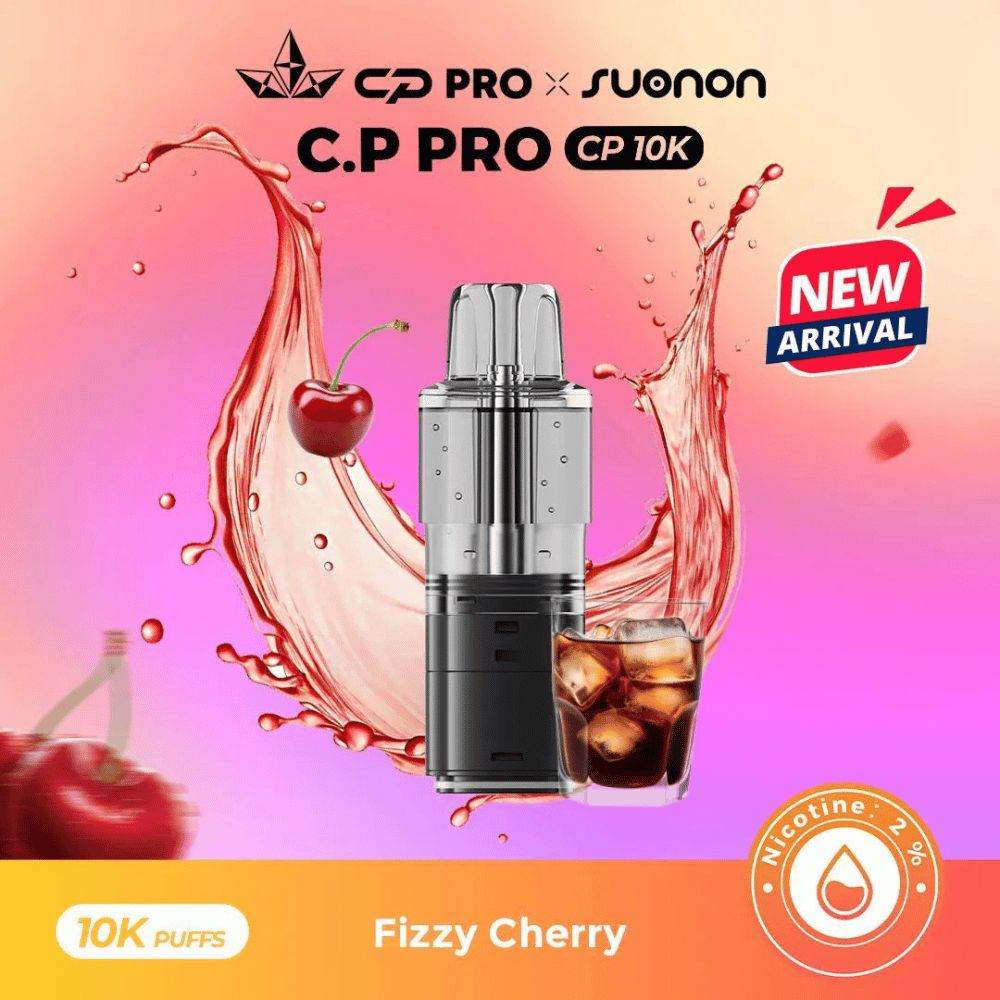 Crystal Pro CP 10k Refill Pods Fizzy Cherry Flavours
