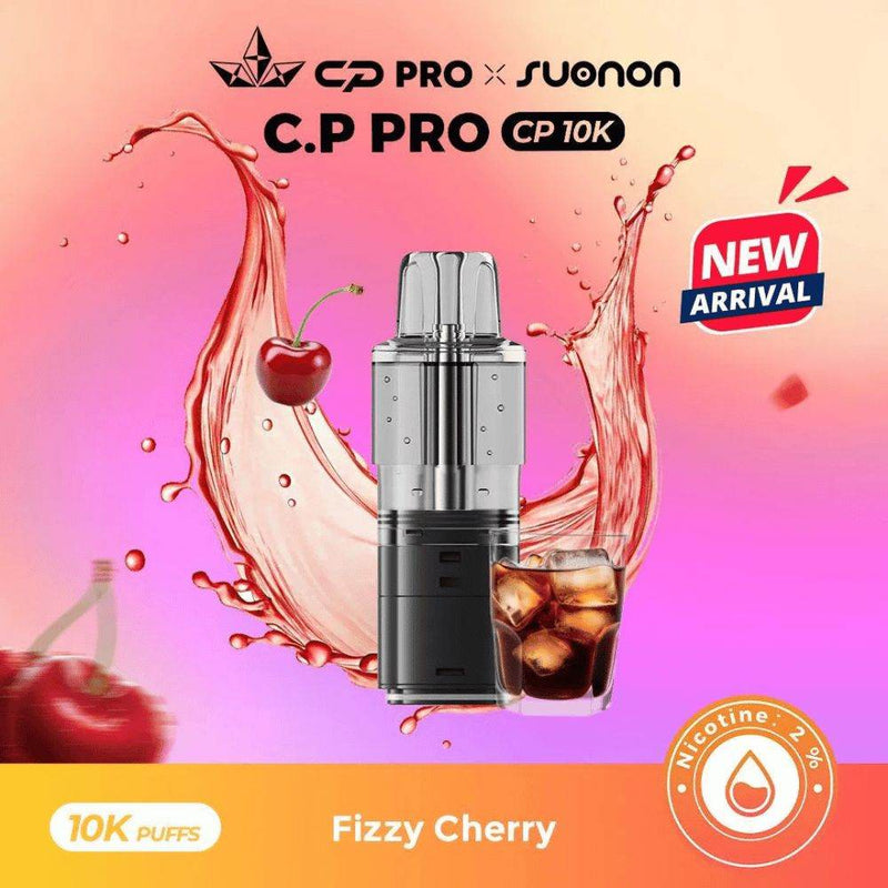 Crystal Pro CP 10k Refill Pods Fizzy Cherry Flavours