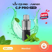 Crystal Pro CP 10k Refill Pods Menthol Flavours