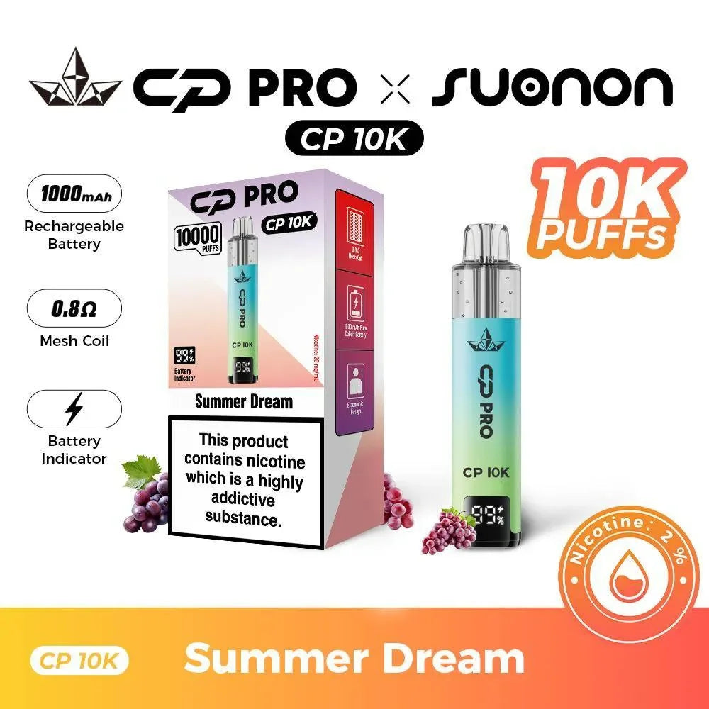 Crystal Pro CP 10K Kit Summer Dream Flavour