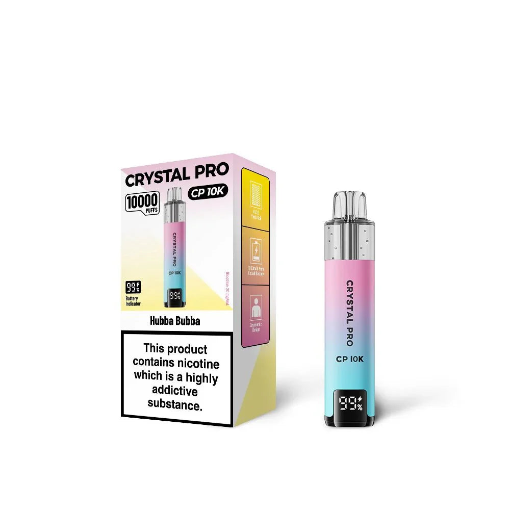 Crystal Pro CP 10K Kit Hubba Bubba Flavour