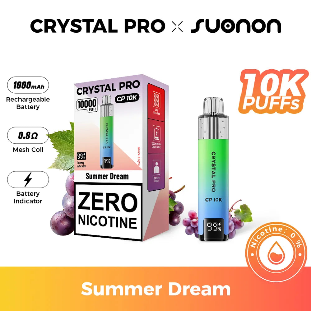 Crystal Pro CP 10K Kit Summer Dream 0mg Flavour