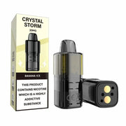 Cystal Storm Bar Refill Pods Banana Ice Flavour