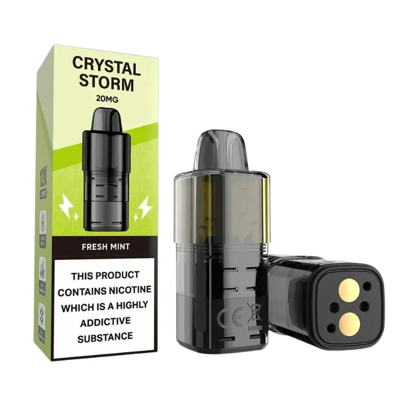 Cystal Storm Bar Refill Pods Fresh Mind Flavour