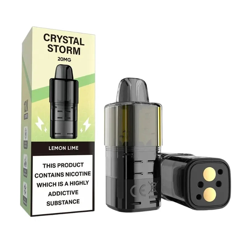 Cystal Storm Bar Refill Pods Lemon Lime Flavour