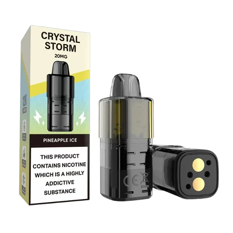 Cystal Storm Bar Refill Pods Pineapple Ice Flavour