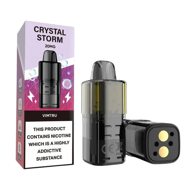 Cystal Storm Bar Refill Pods Vimtru Flavour