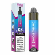 Crystal Strom Bar 12k Vape Kit Blue Razz Gummy Bear Flavour