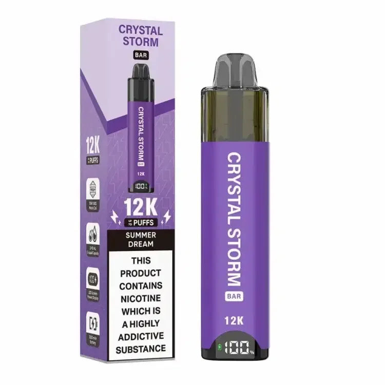 Crystal Strom Bar 12k Vape Kit Summer Dream Flavour