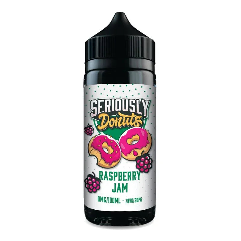 Doozy Seriously Donuts 100ML Vape Juice Raspberry Jam Flavour