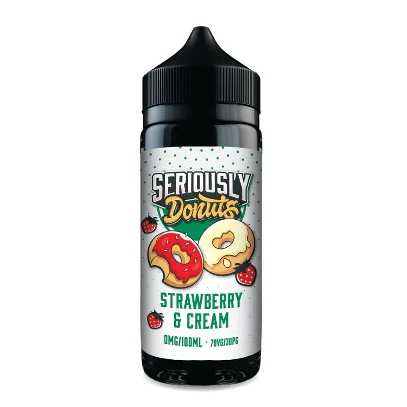 Doozy Seriously Donuts 100ML Vape Juice Strawberry Cream Flavour