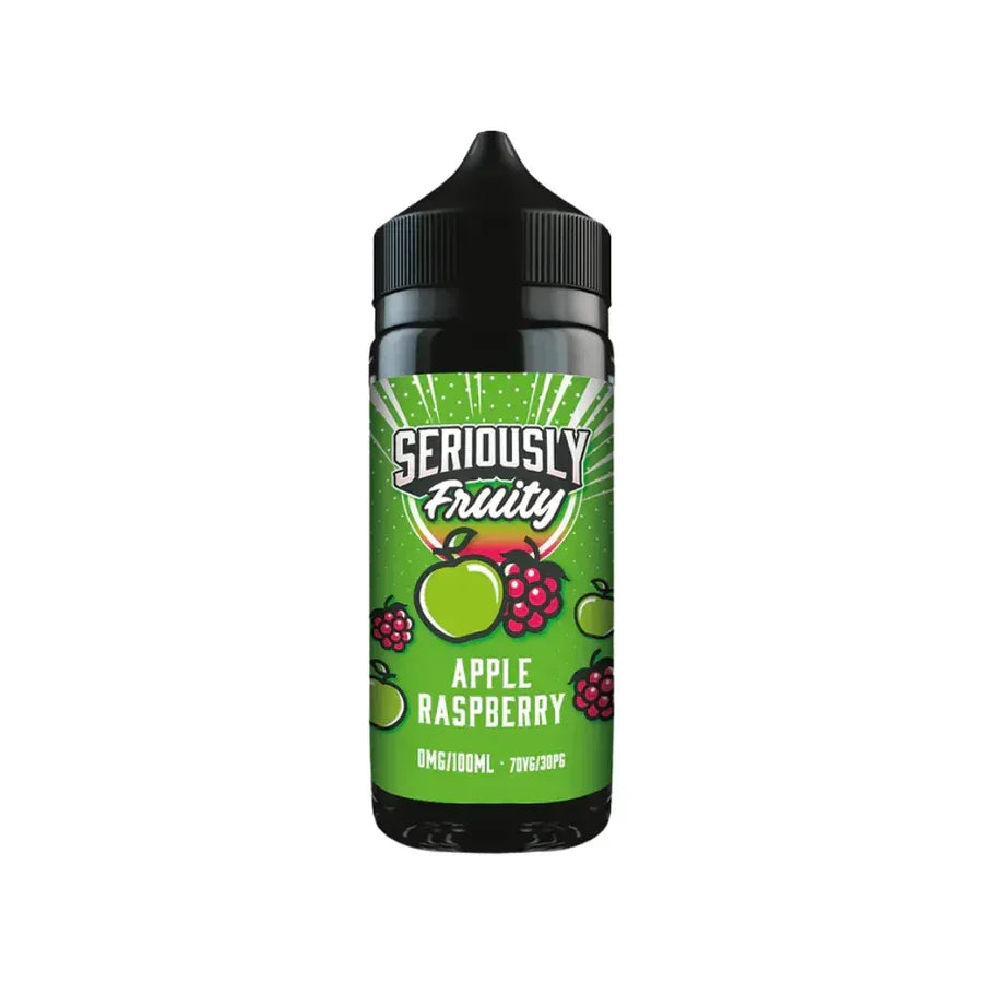 Doozy Seriously Fruity 100ml 70/30 VG/PG Shortfill E-liquid Apple Raspberry Flavour