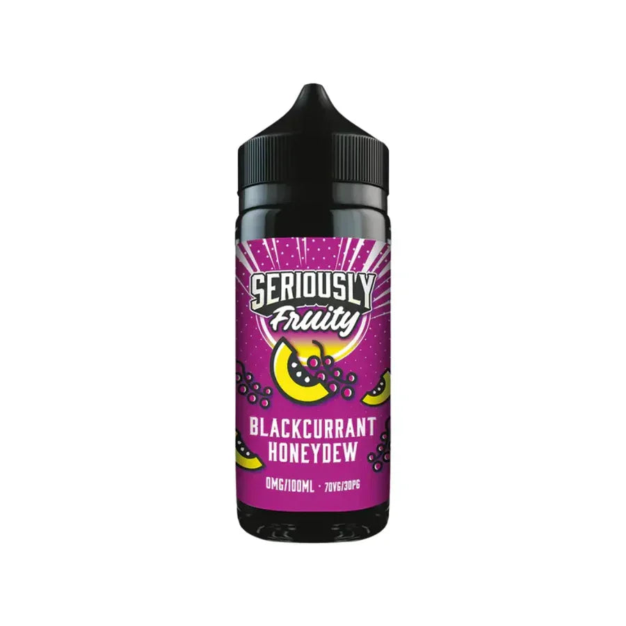 Doozy Seriously Fruity 100ml 70/30 VG/PG Shortfill E-liquid Blackcurrant Honeydew Flavour
