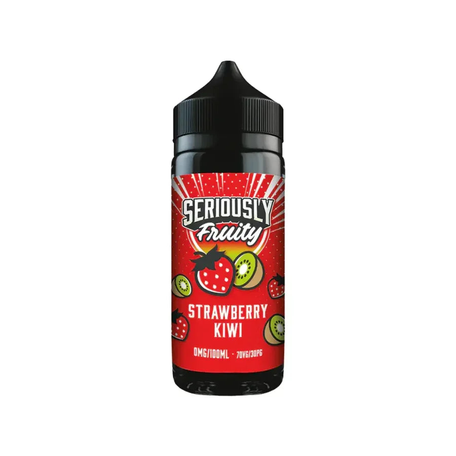 Doozy Seriously Fruity 100ml 70/30 VG/PG Shortfill E-liquid Strawberry Kiwi Flavour