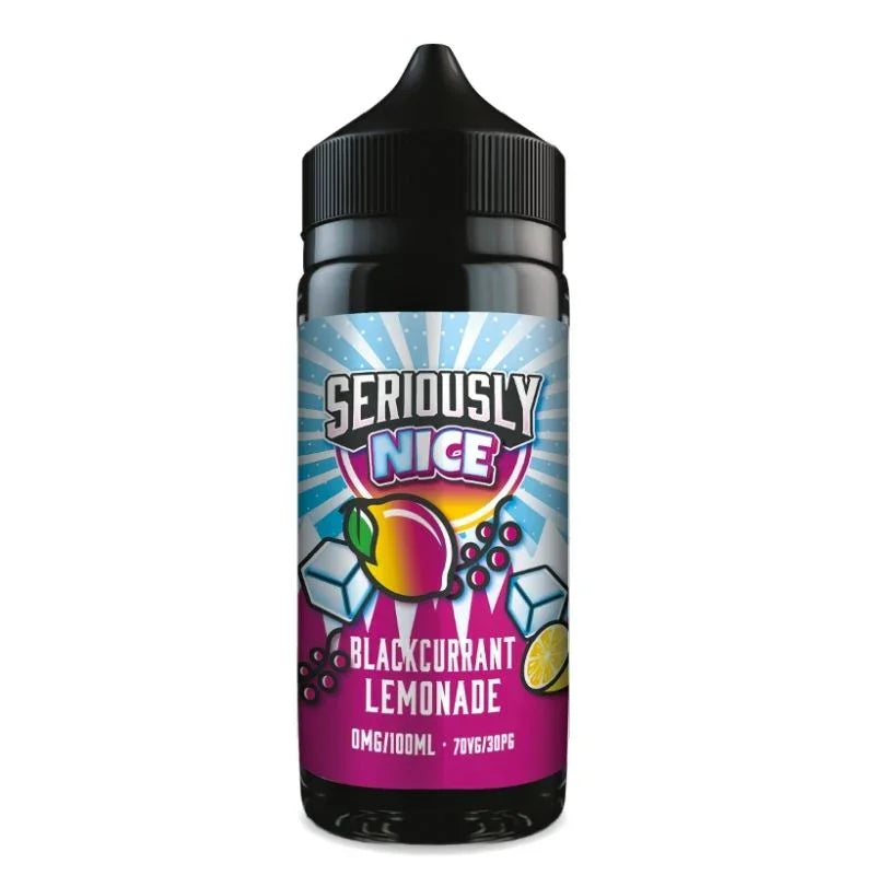 Doozy Seriously Nice Shortfill E-liquid Blackcurrant Lemonade Flavour