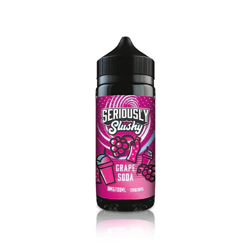 Doozy Seriously Soda 100ml Shortfill E-liquid Grape Soda Flavour