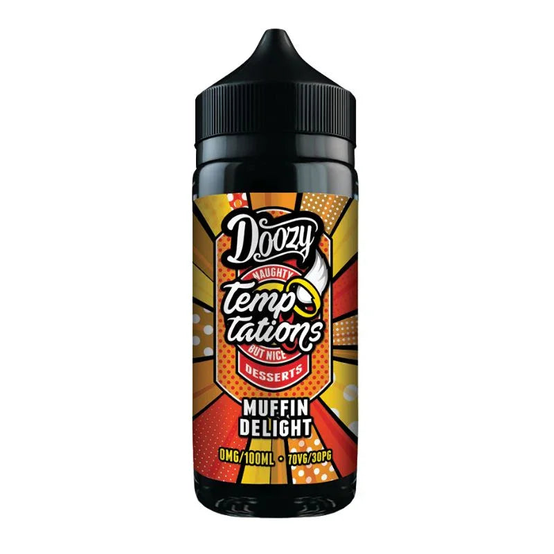 Doozy Temptations Vape Liquid Muffin Delight Flavour