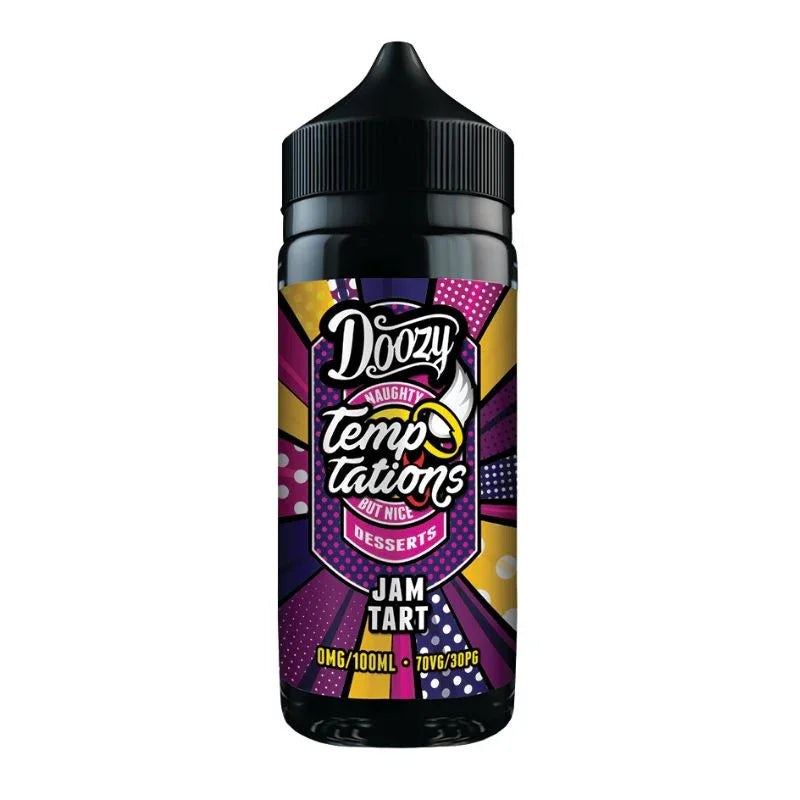 Doozy Temptations Vape Liquid Jam Tart Flavour