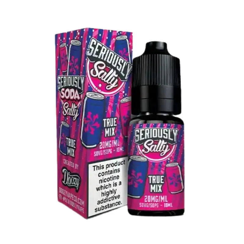 Doozy Seriously Nicotine Salt E-liquid True Mix Flavour