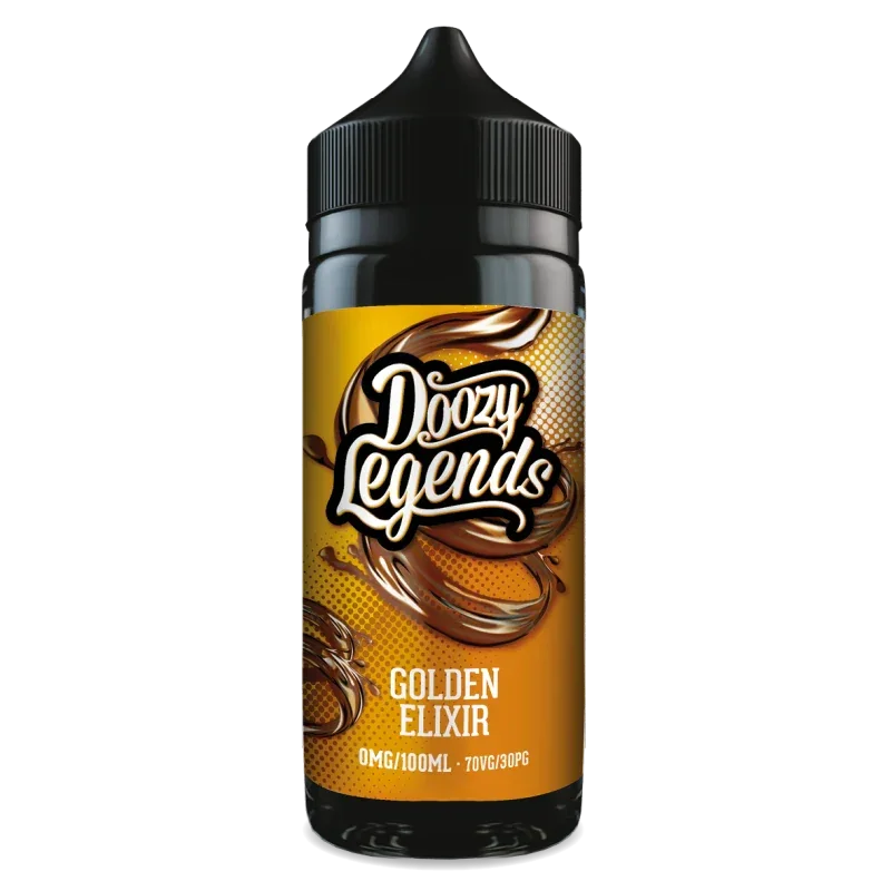 Doozy Vape Legends Vape Juice Golden Elixir Flavour