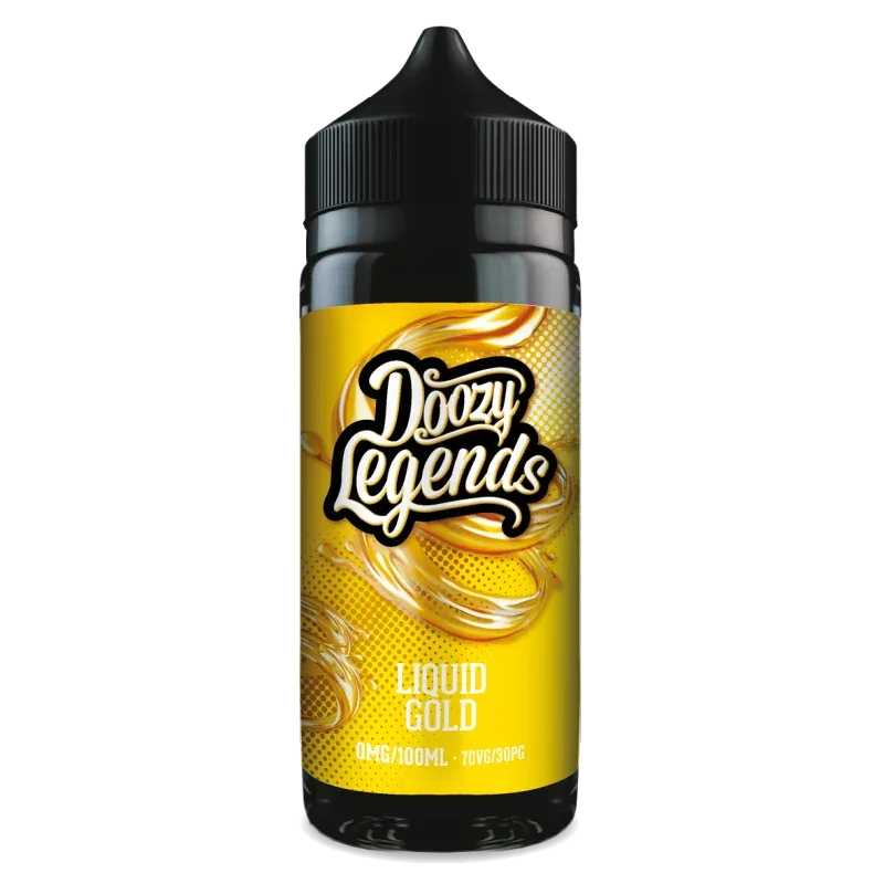 Doozy Vape Legends Vape Juice Gold Flavour
