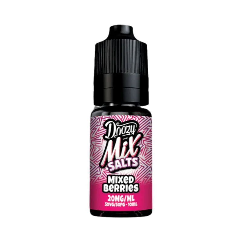Doozy Mix Nicotine Salt E-liquid Mixed Berries Flavour