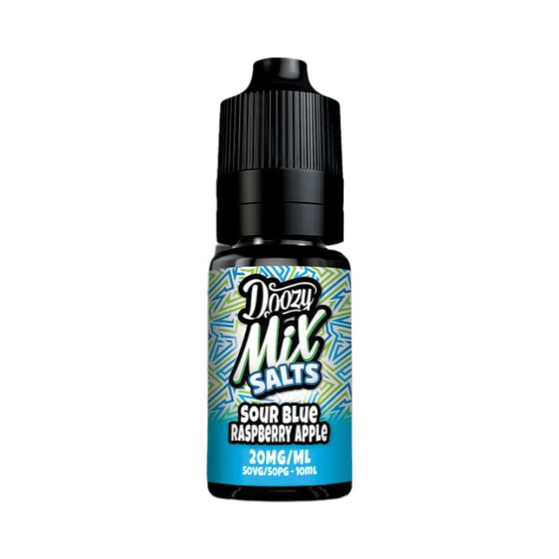 Doozy Mix Nicotine Salt E-liquid Sour Blue Raspberry Flavour