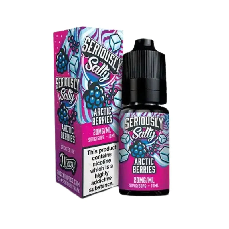 Doozy Seriously Nicotine Salt E-liquid Arctic Berries Flavour