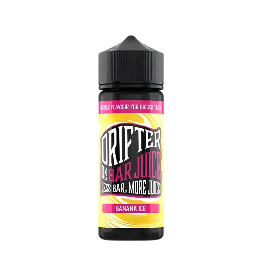 Drifter Bar Juice 100ML Shortfill Vape Liquid Banana Ice Flavour