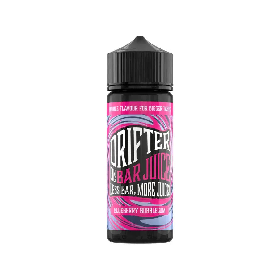 Drifter Bar Juice 100ML Shortfill Vape Liquid Blueberry Bubblegum Flavour