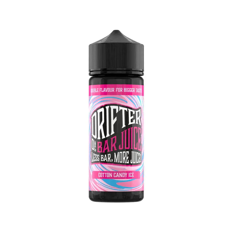 Drifter Bar Juice 100ML Shortfill Vape Liquid Cotton Candy Ice Flavour