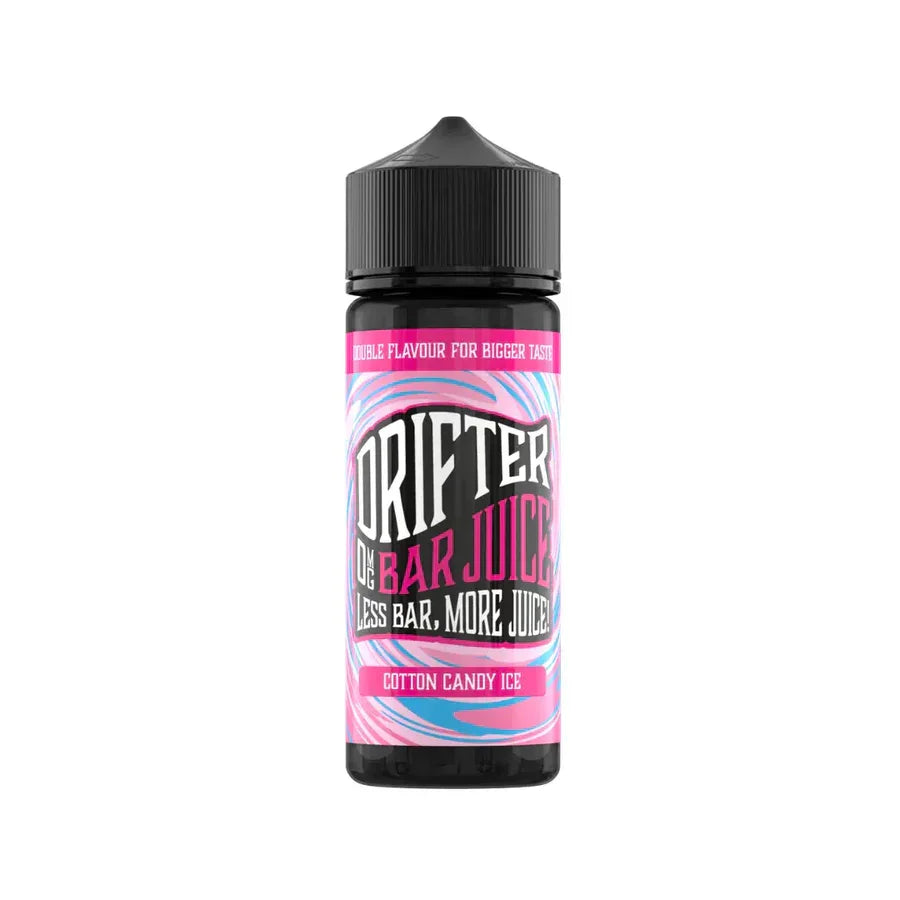 Drifter Bar Juice 100ML Shortfill Vape Liquid Cotton Candy Ice Flavour