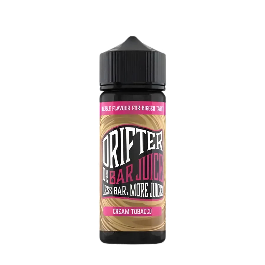 Drifter Bar Juice 100ML Shortfill Vape Liquid Cream Tobacco Flavour