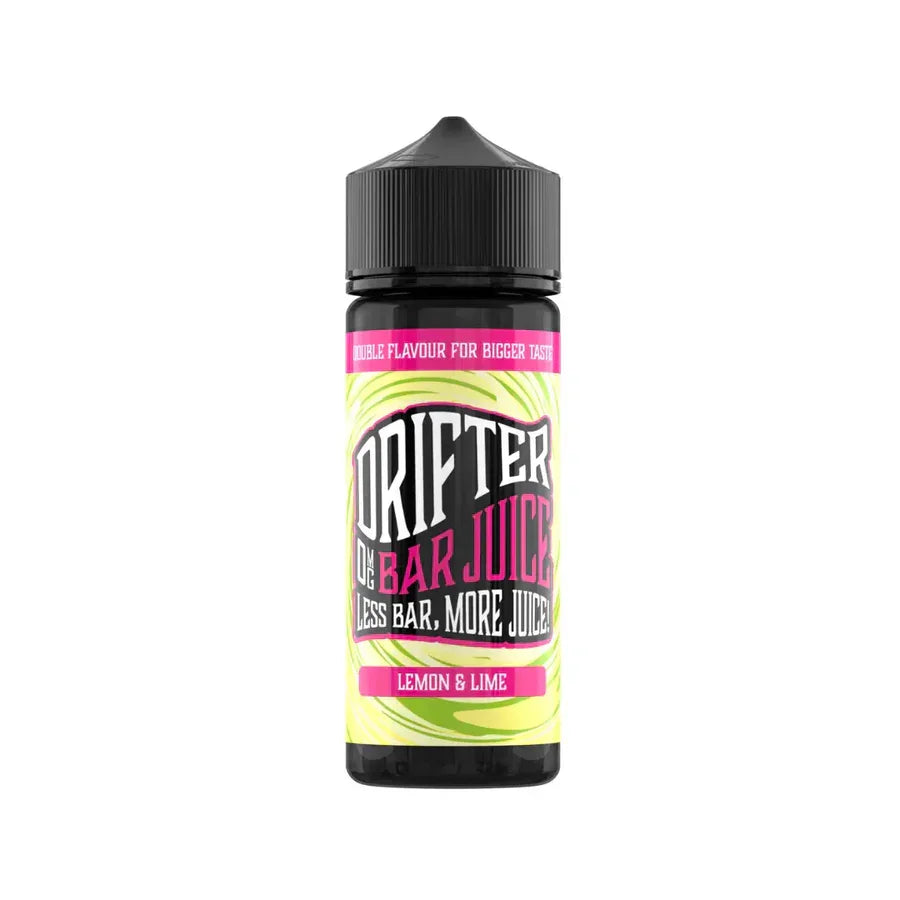 Drifter Bar Juice 100ML Shortfill Vape Liquid Lemon And Lime Flavour