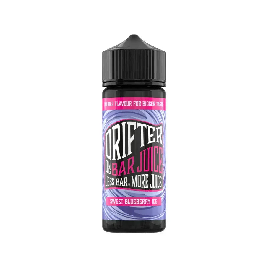 Drifter Bar Juice 100ML Shortfill Vape Liquid Sweet Blueberry Ice Flavour
