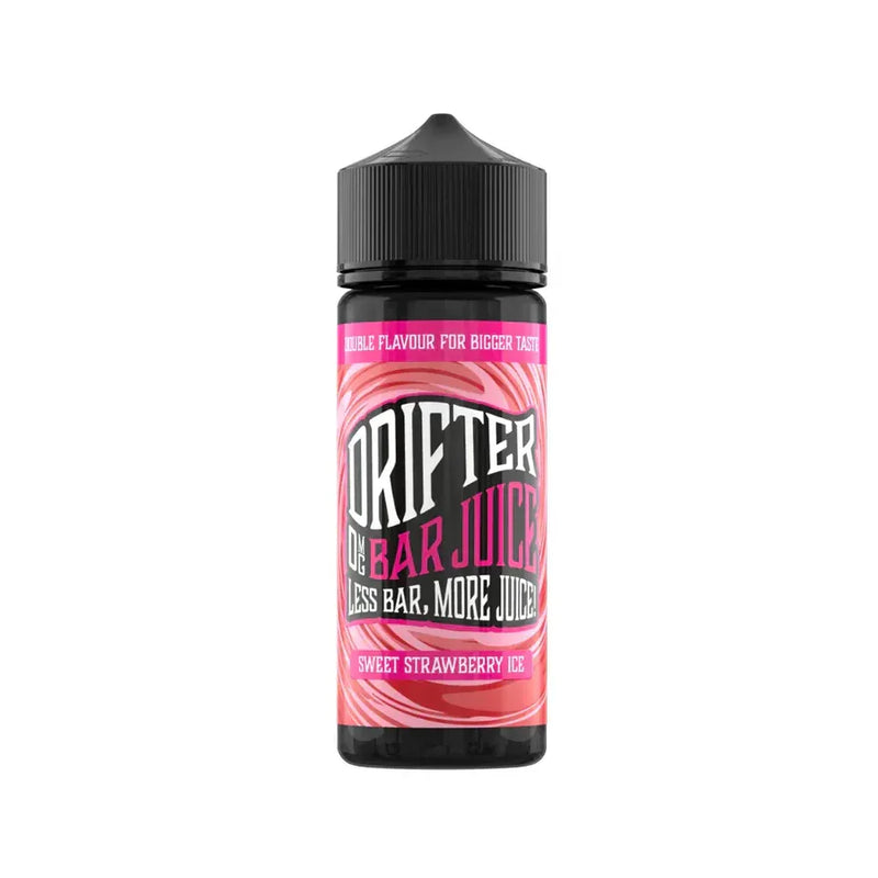 Drifter Bar Juice 100ML Shortfill Vape Liquid Sweet Strawberry Ice Flavour