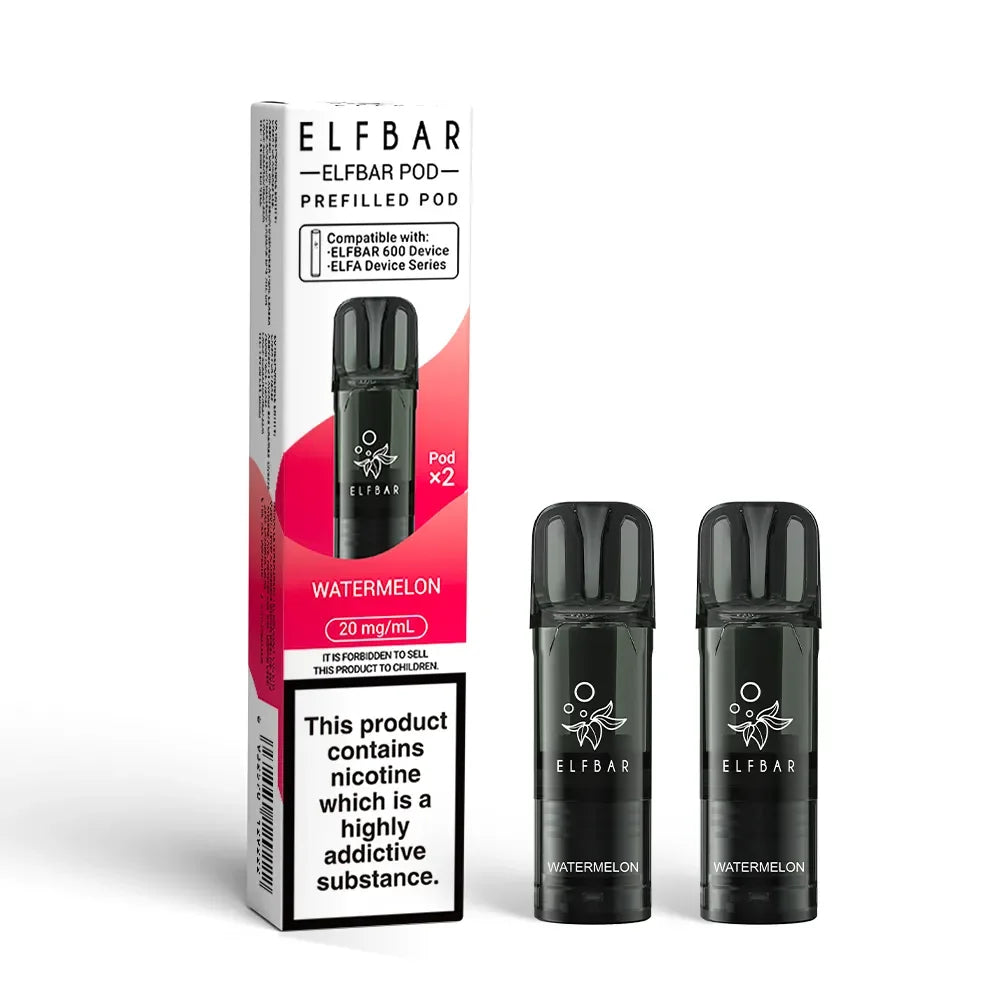 Elf Bar 600 Disposable Vape Pod Watermelon Flavour