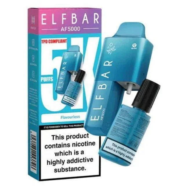 Elf Bar AF5000 Disposable Vape Kit Flavourless Flavour