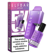 Elf Bar AF5000 Disposable Vape Kit Grape Flavour