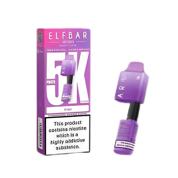 Elf Bar AF5000 Refill Pods Grape Flavour