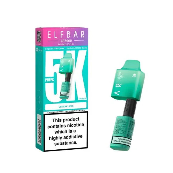 Elf Bar AF5000 Refill Pods Lemon Lime Flavour