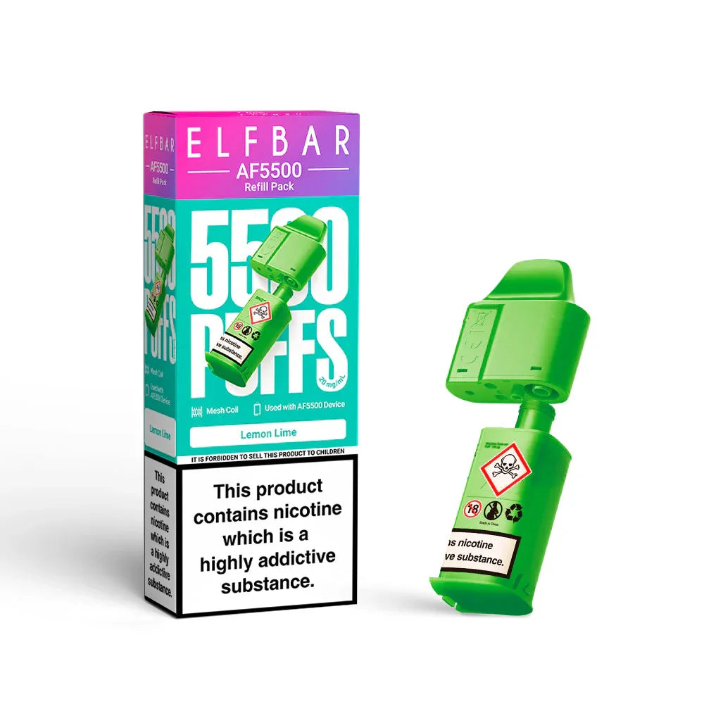 Elf Bar AF5500 Refill Pod Lemon Lime Flavour
