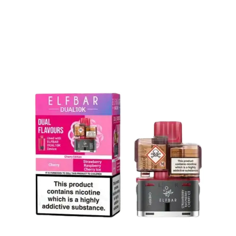Elf Bar Dual 10k Prefilled Pod Cherry Edition