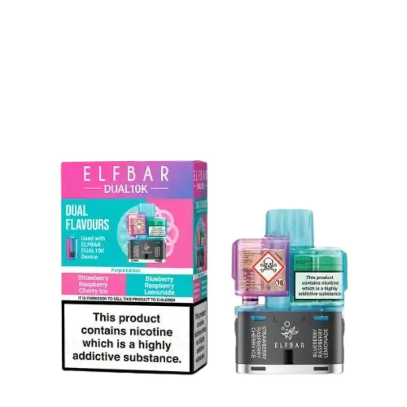 Elf Bar Dual 10k Prefilled Pod Purple Edition