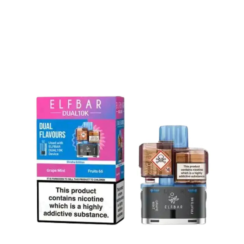 Elf Bar Dual 10k Prefilled Pod Shisha Edition