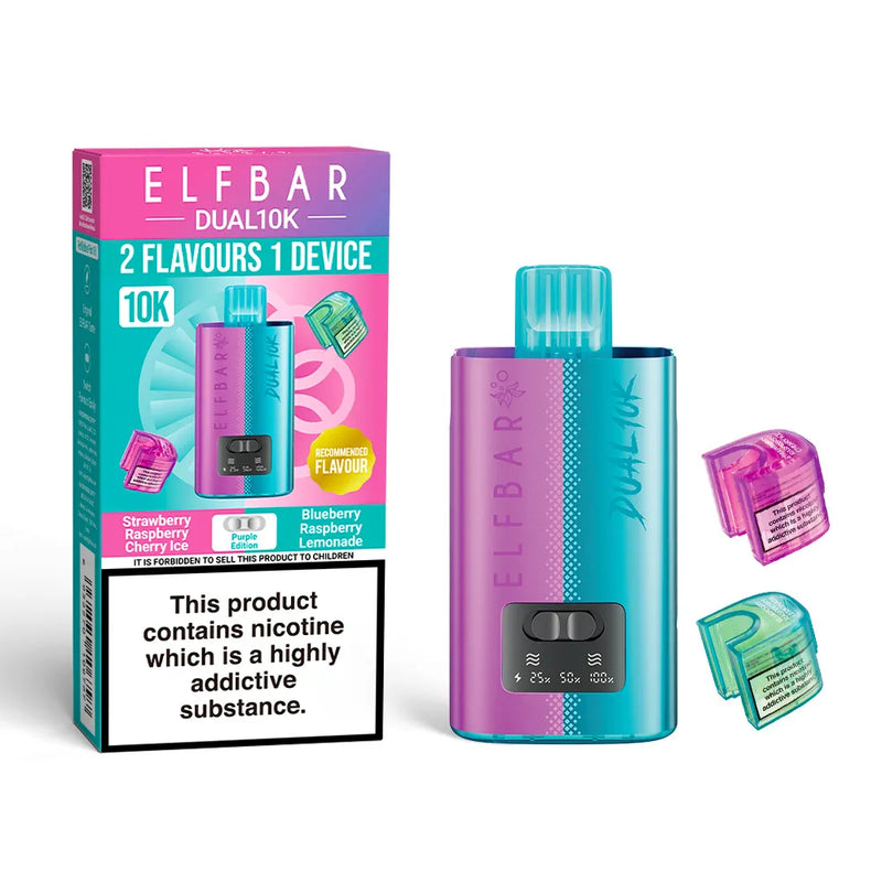 Elf Bar Dual 10k Kit Purple Edition